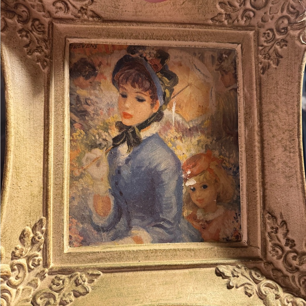 Vintage Style Framed Art Print